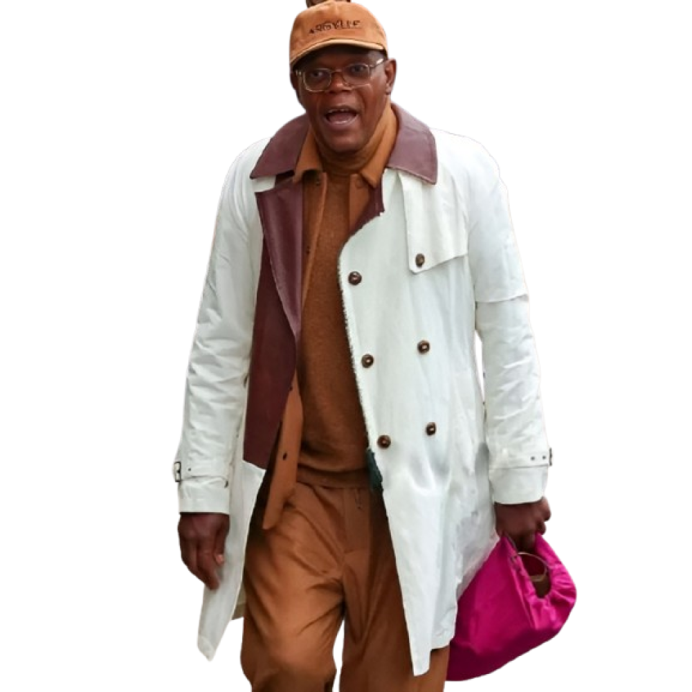 LA 2025 Samuel L. Jackson White Coat | America Suits